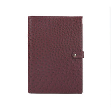 Load image into Gallery viewer, Monogrammed Letters Note Pad Document Bag Embrossed Python Pattern A4 File Holder High Quality Business Padfolio For Ipad Holder