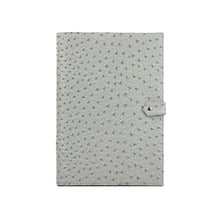 Load image into Gallery viewer, Monogrammed Letters Note Pad Document Bag Embrossed Python Pattern A4 File Holder High Quality Business Padfolio For Ipad Holder