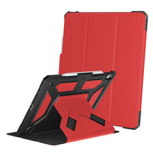 Load image into Gallery viewer, For iPad Pro 12.9 inch 2018 Tablet Case TPU + Genuine Leather Shockproof Tablet Shell with Bracket and Auto Wake/Sleep Function