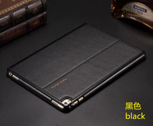 Load image into Gallery viewer, SUREHIN case for apple iPad air 2 1 cover stand smart protective shell for iPad 2017 2018 9.7 real genuine leather case skin