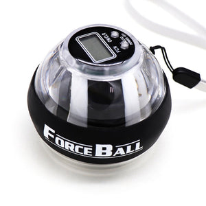 Self-starting cordless led wrist ball wrist muscle trainer relax gyroscope power ball arm training machine fitness equipment