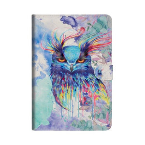 Painted PU Leather Case For New iPad mini 5 2019 smart Cover For iPad Mini 1 2 3 4 5 Funda with Auto Sleep Wake tablet case+gift