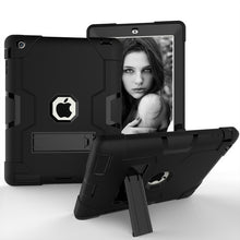 Load image into Gallery viewer, For iPad 2 iPad 3 iPad 4 Case Shockproof Case Kickstand Kids Silicone Full Body Protective Cover for iPad 2 3 4 1395 A1396 A1430
