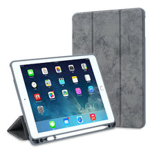 Load image into Gallery viewer, For iPad 10.2 7th Gen Case 2019 with Pencil Holder Shockproof PU Leather Flip Stand Smart Cover A2200 A2198 A2232
